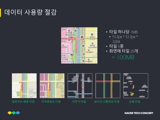 일반지도 배경 타일 지적편집도 타일 자전거 타일 심벌 타일실시간 교통정보 타일
 