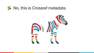 No, this is Crossref metadata
 