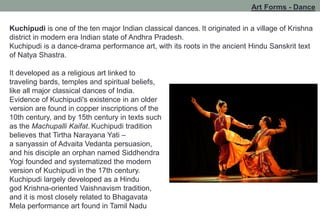 CONSERVATION: Culture of Andhra Pradesh - Heritage monuments, Festivals