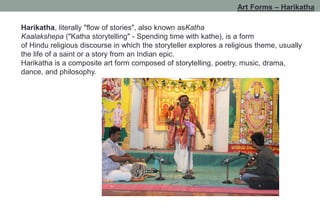 CONSERVATION: Culture of Andhra Pradesh - Heritage monuments, Festivals