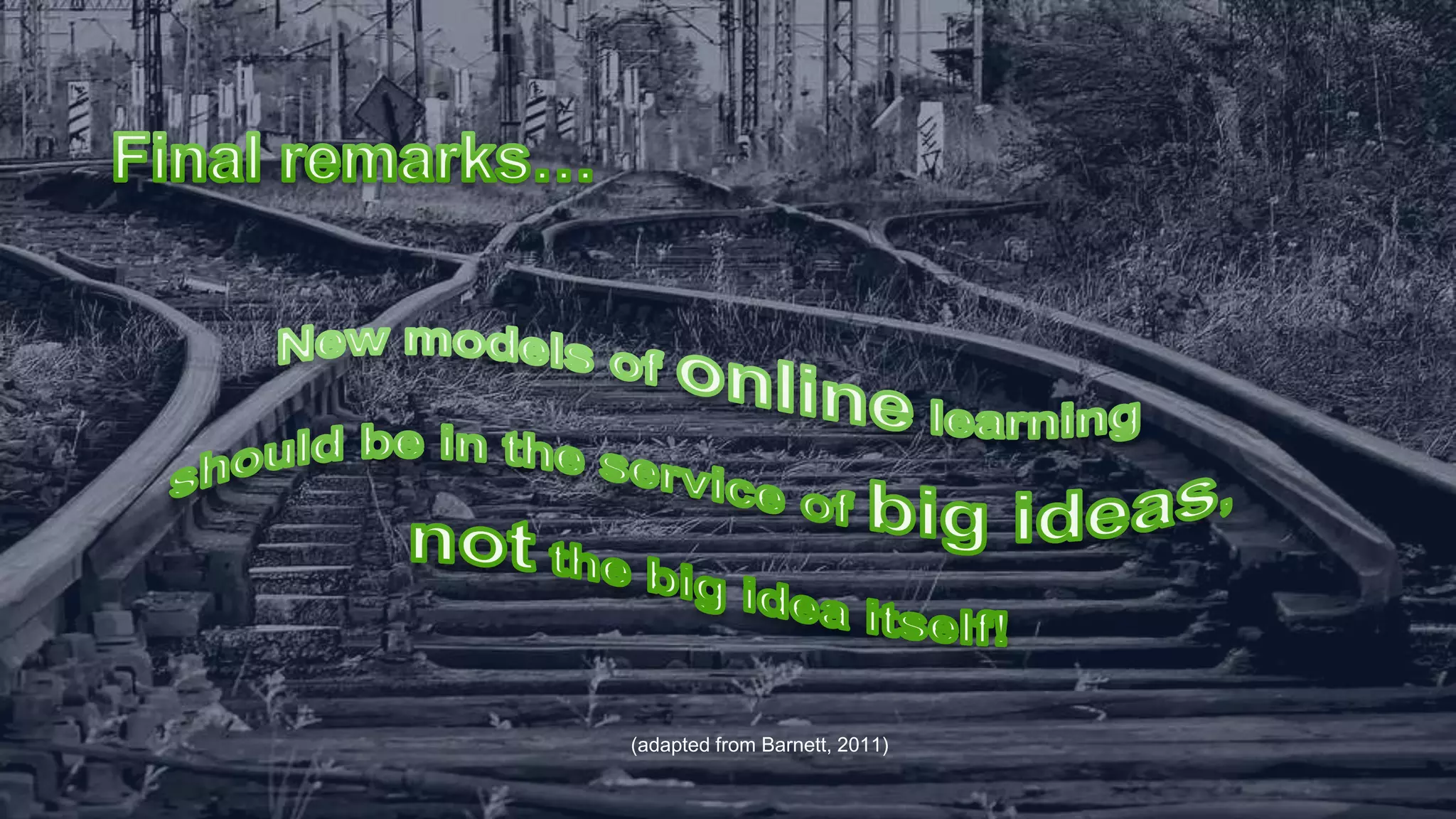 (adapted from Barnett, 2011)
 