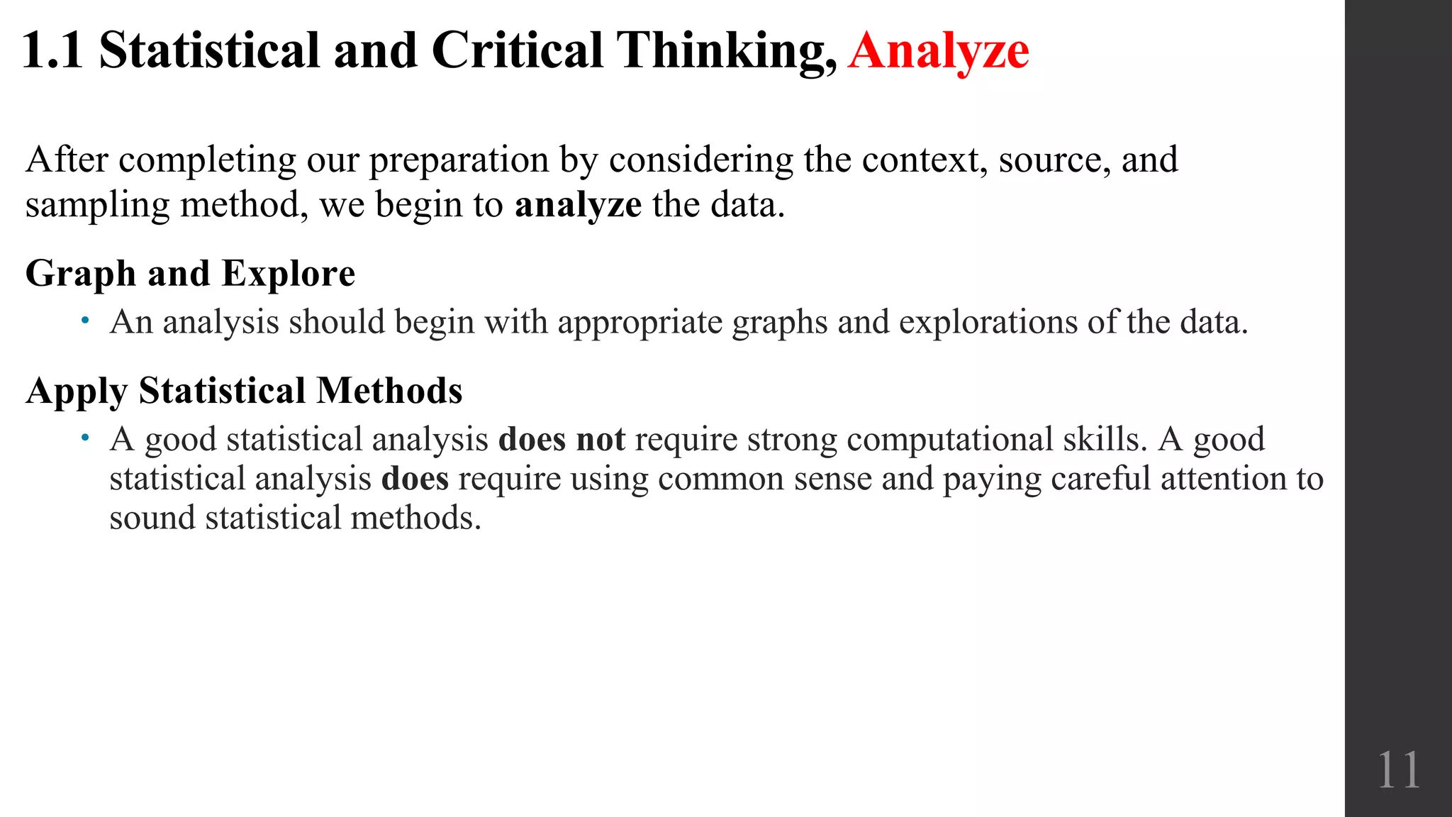 1.1 statistical and critical thinking | PPTX