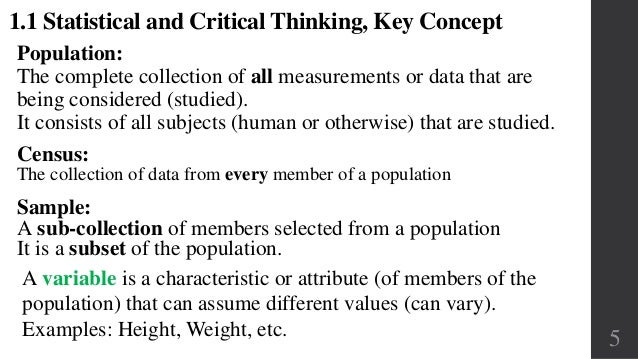 Importance of statistical thinking image