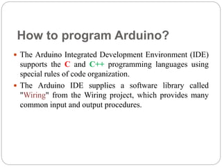 Introduction to Arduino | PPT