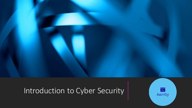 1. introduction to cyber security