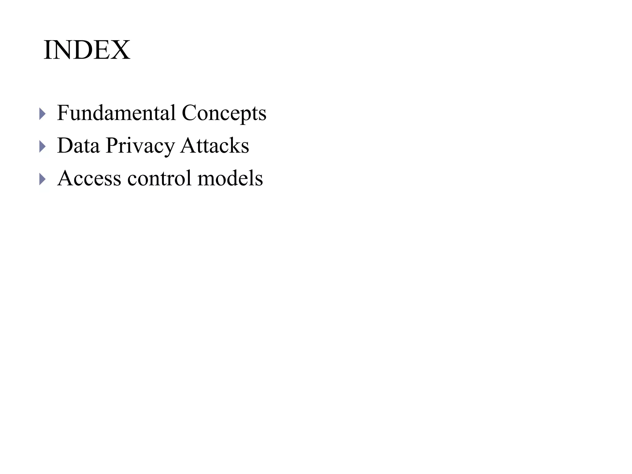 Data Privacy Introduction | PPTX