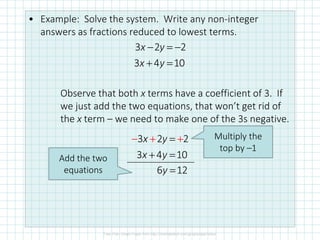 1.2 Systems of Linear Equations | PDF