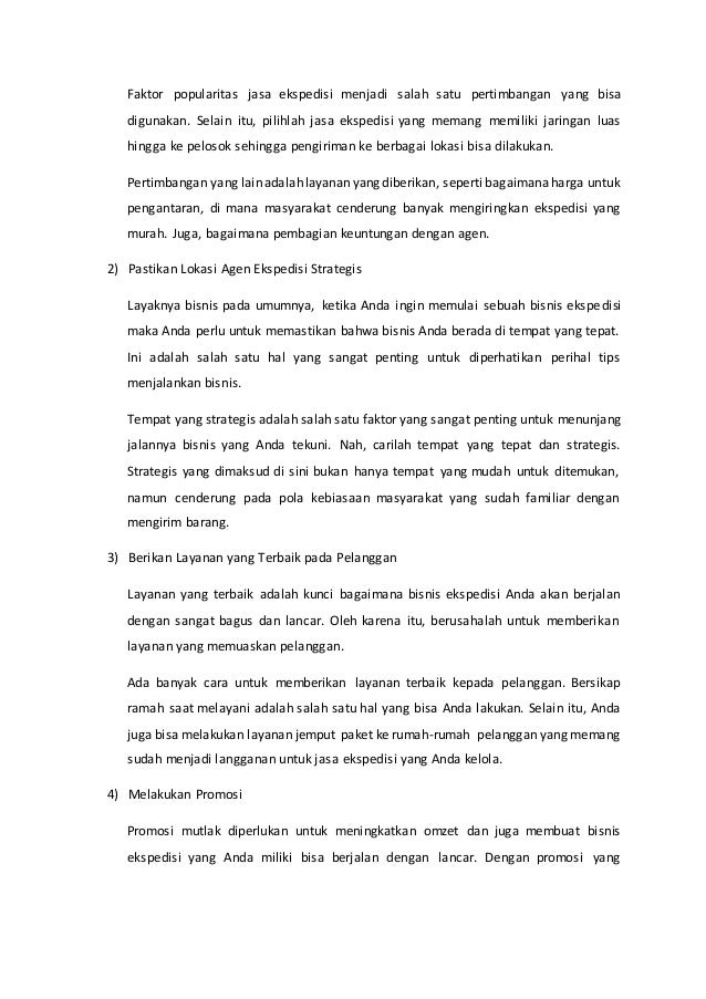 Mengenal Apa itu Bisnis Ekspedisi dan Tips Menjalankannya