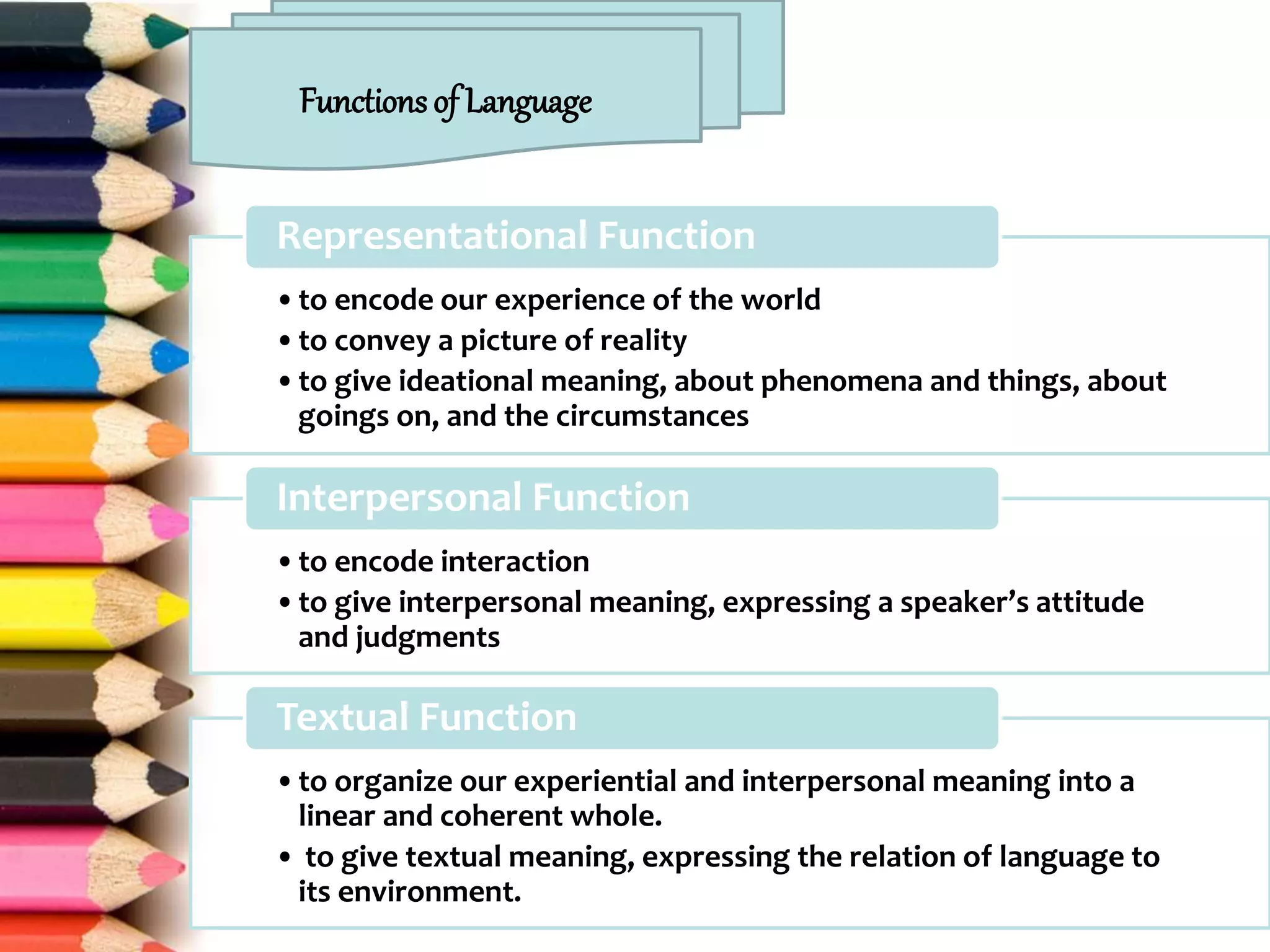 1. An Overview of Functional Grammar | PPTX