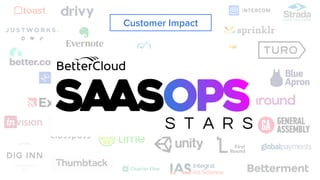 #SaaSOps
Customer Impact
 