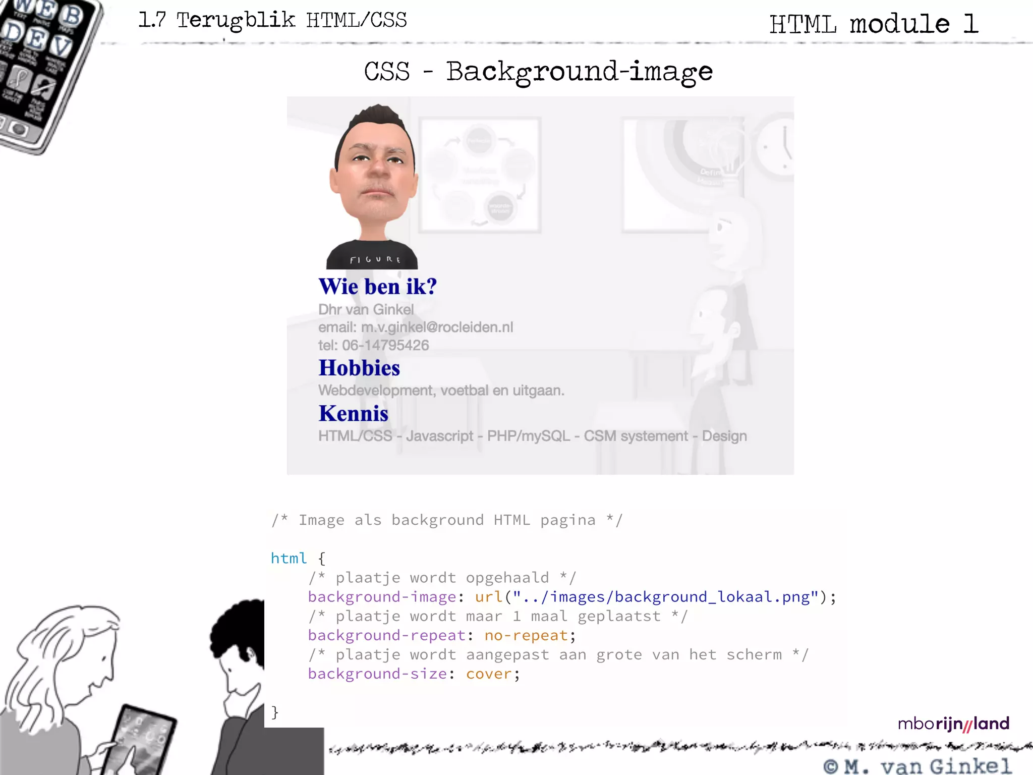 1.7 html css terugblik | PPT
