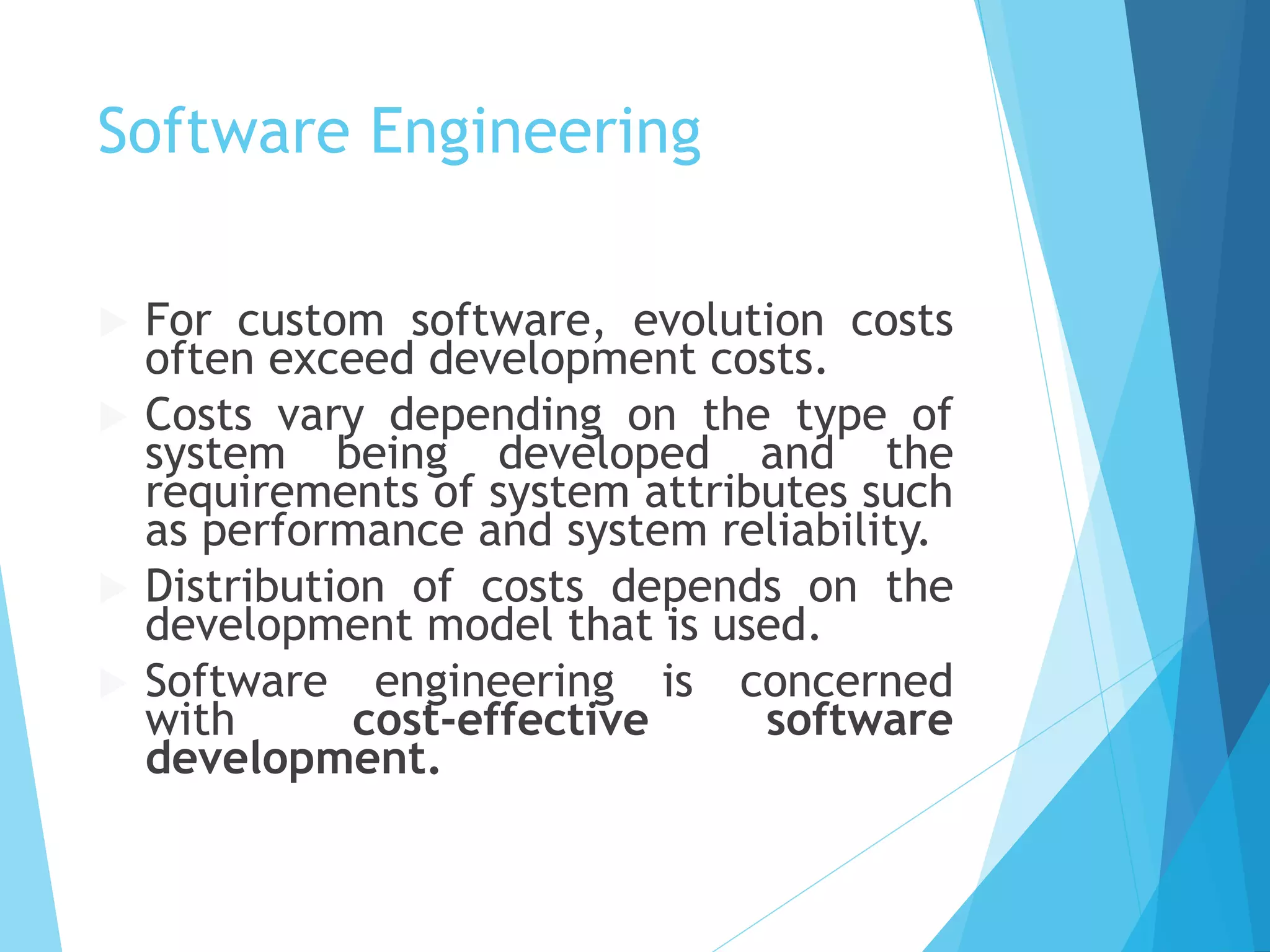 overview introduction to Software Engineering | PPT | Computer Software ...