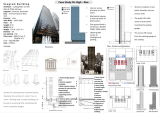 High-rise case study in Seagram Building & John Hancock Center
