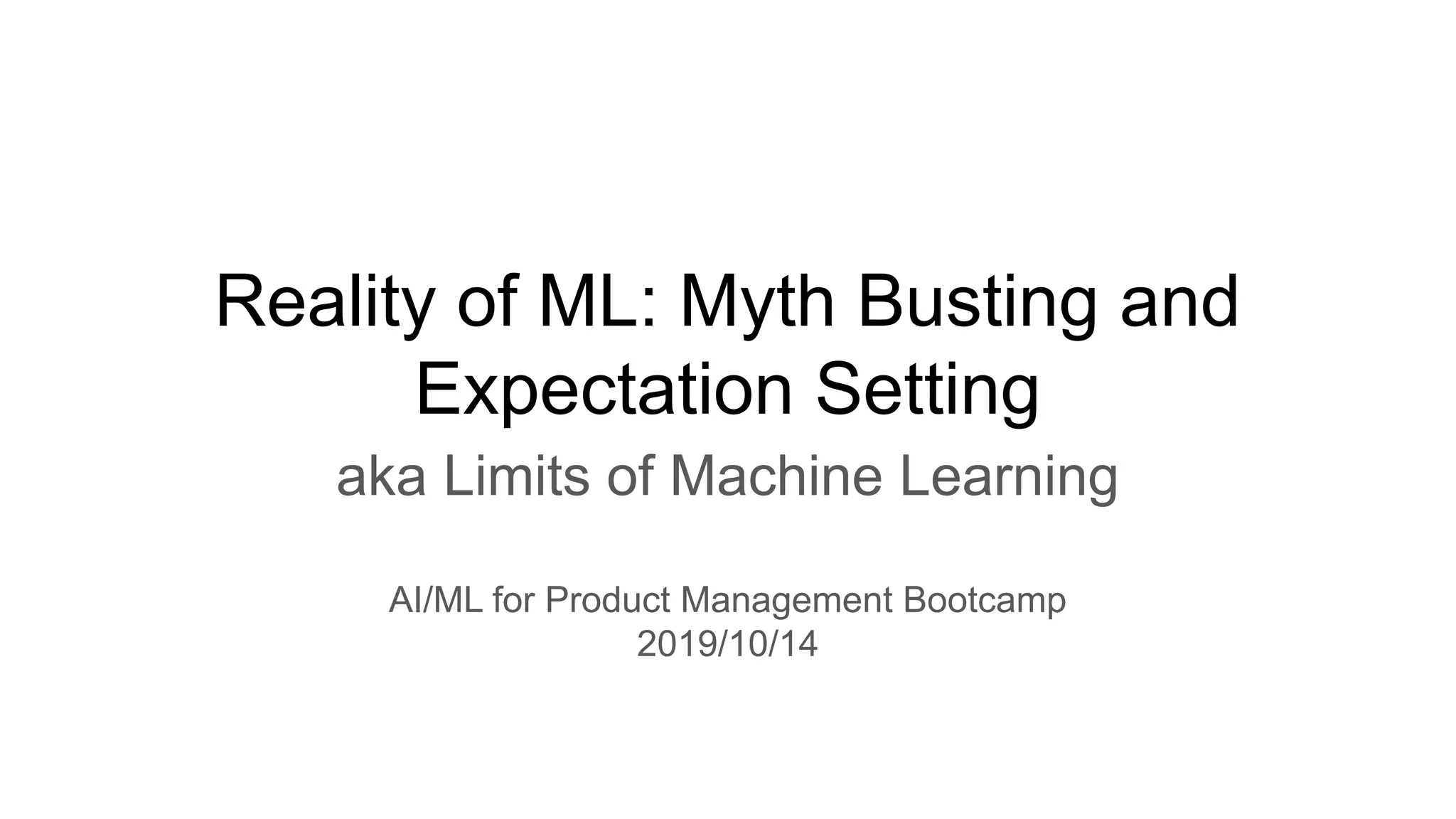 Limits of Machine Learning | PDF