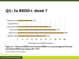 CIFOR and Global Comparative study on REDD+ 