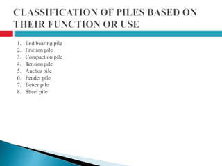 1.PILE FOUNDATION (ACE) 2160601 GTU | PPTX