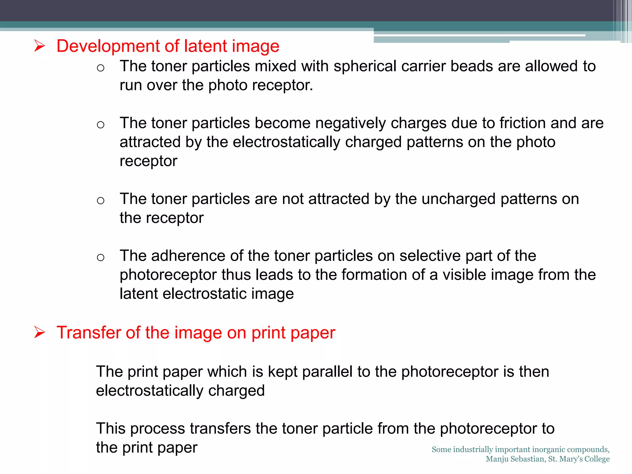 Some industrially important inorganic materials | PPTX