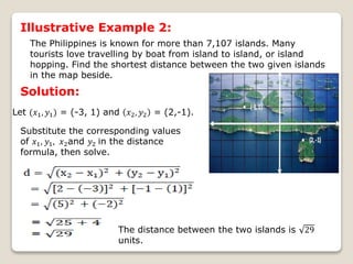 DISTANCE FORMULA (GRADE 10 MATH) | PPTX