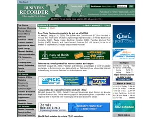 Business Recorder
(www.brecorder.com)
 