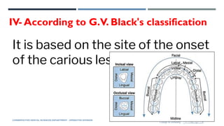 1-1 Dental Caries, Classifications and terminology of cavities.pdf