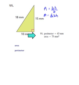 area perimeter 