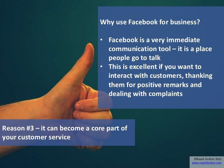7 Reasons To Use Facebook For Business