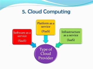 5. Cloud Computing
 
