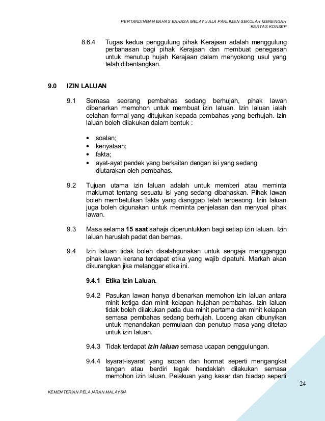 Eks Bahas Ala Parlimen Doc Document