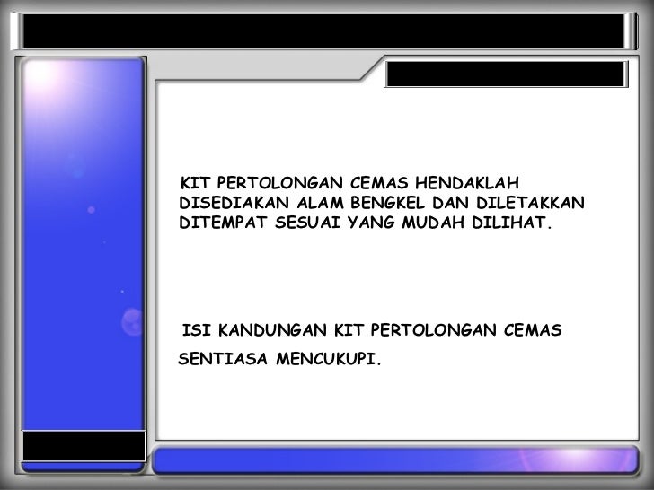 1.1 keselamatan