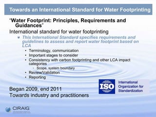 ... Avoid Taking the Wrong Decision13Spatial variation of blue water consumption bioenergycrop production within Spain at two different levels:Impact AssessmentInventory accounting(Source: Nunez Montserrat, SETAC EU 2010)