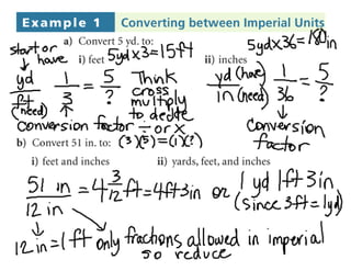 1.1 SI and Imperial Systems notes