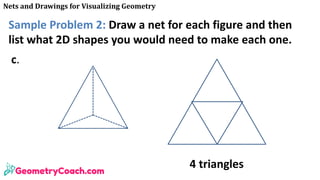 Net Work Math Drawing 1-1 Nets and Drawings for Visualizing Geometry | PDF