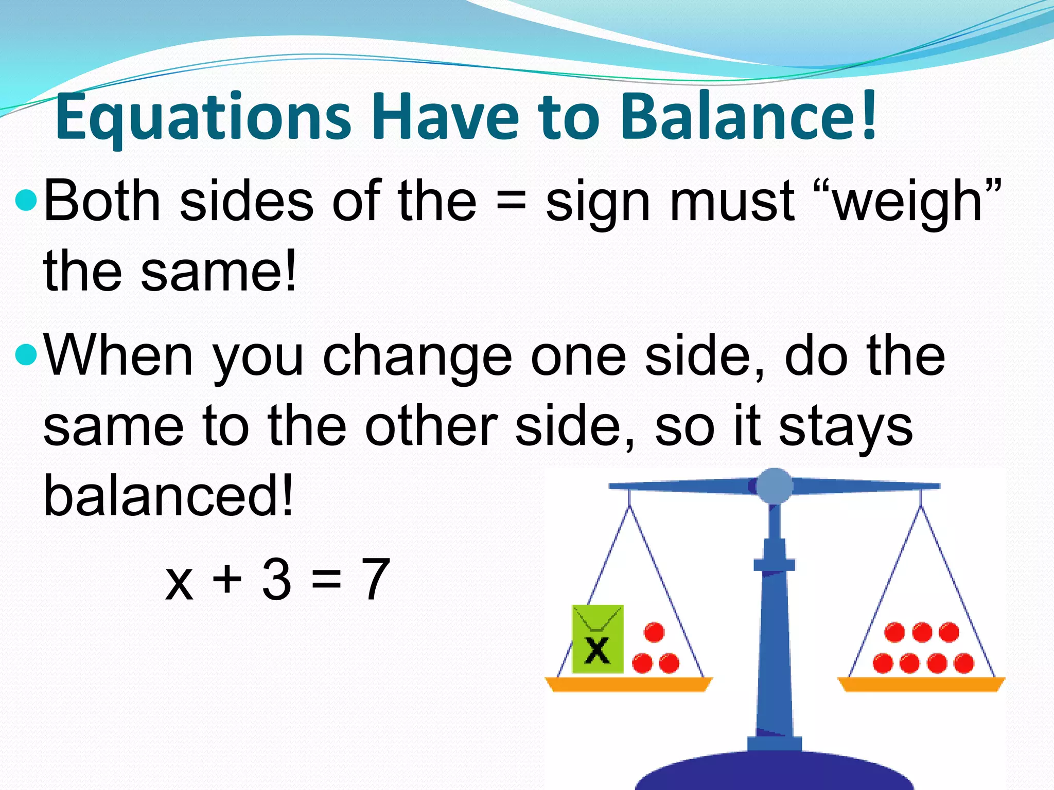 1 1 solving simple equations | PPTX