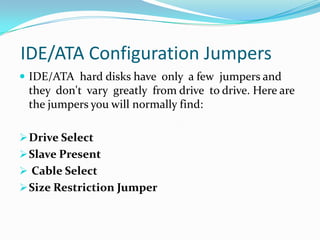 Key Components of a Hard Disk Platters and Media
