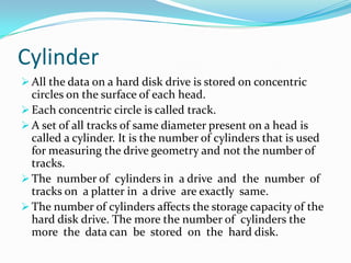 The platters are composed of two main substances:  