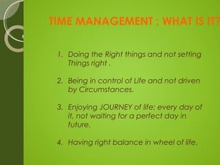 Time and Stress Management | PPT