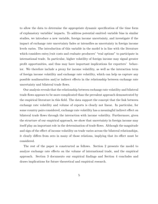 Exchange Rate Volatility and Exports | PDF