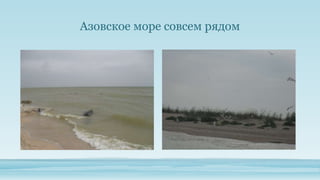 Азовское море совсем рядом

 