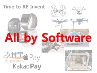Time to RE-Invent
All by Software
 