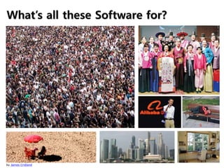 What’s all these Software for?
by James Cridland
 