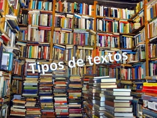 Pueden clasificarse los textos como:
Mtra. Zoraida Guadalupe Martínez
Alvarado
 