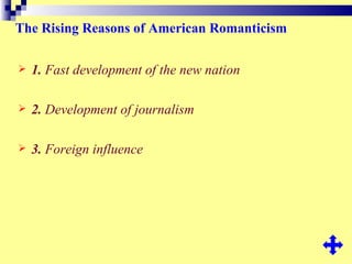 1 2-1 american romanticism background