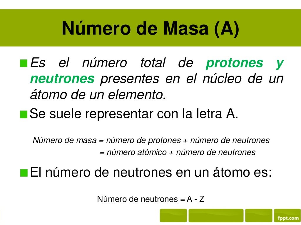 Numero Atomico, Numero de Masa e Isotopos