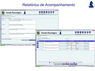 Relatórios de Acompanhamento
 