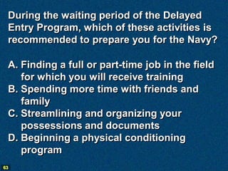1 2 5 The Us Navy As A Career Option | PDF