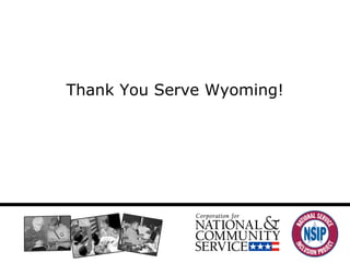 Thank You Serve Wyoming! 