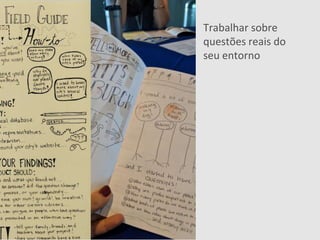 EDUCAMÍDIA
Plano
de aula
Trabalhar sobre
questões reais do
seu entorno
 