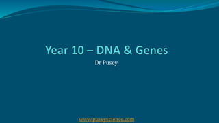 Dr Pusey
www.puseyscience.com
 