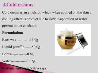 cosmetics and cosmeticals [department of pharmaceutics] | PPTX