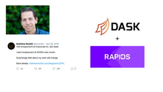 RAPIDS: ускоряем Pandas и scikit-learn на GPU  Павел Клеменков, NVidia